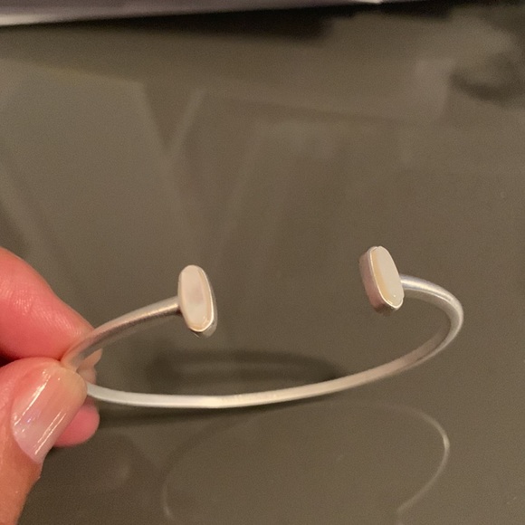 Kendra Scott Mavis Bright Silver Cuff Bracelet - Picture 7 of 9